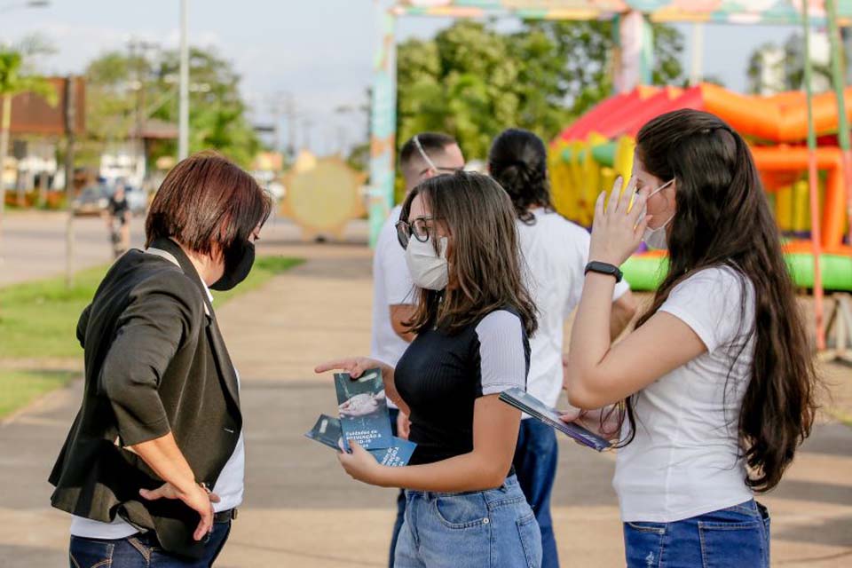 Mais de 400 pessoas foram atendidas pelo projeto “Educação em Saúde”; ação visa conscientizar sobre higienização das mãos