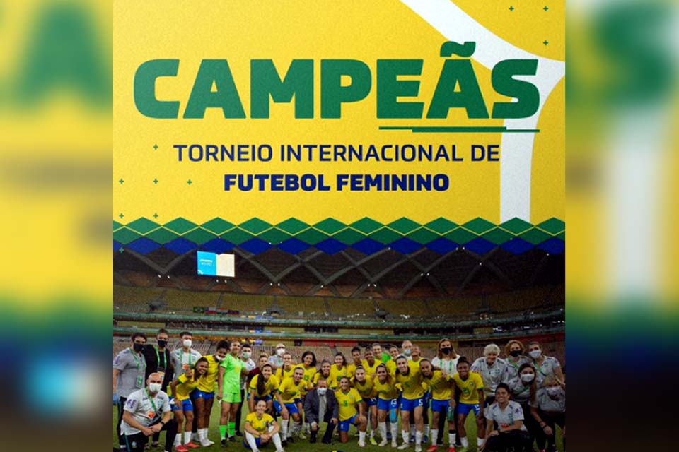 Seleção feminina encerra temporada com título do Torneio de Manaus