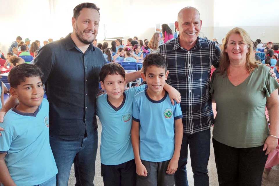 Recurso viabilizado por Ezequiel Neiva assegura melhoria de instalações da Escola Vilma Vieira, em Vilhena