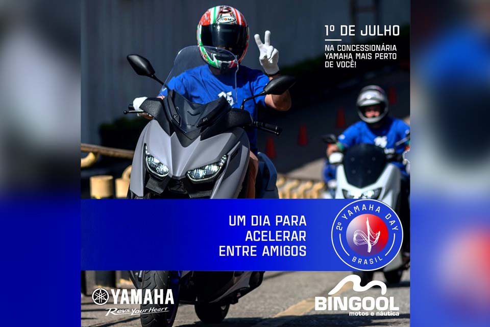 Yamaha Day Brasil: Passeio de moto une diversão, solidariedade e sustentabilidade em Porto Velho