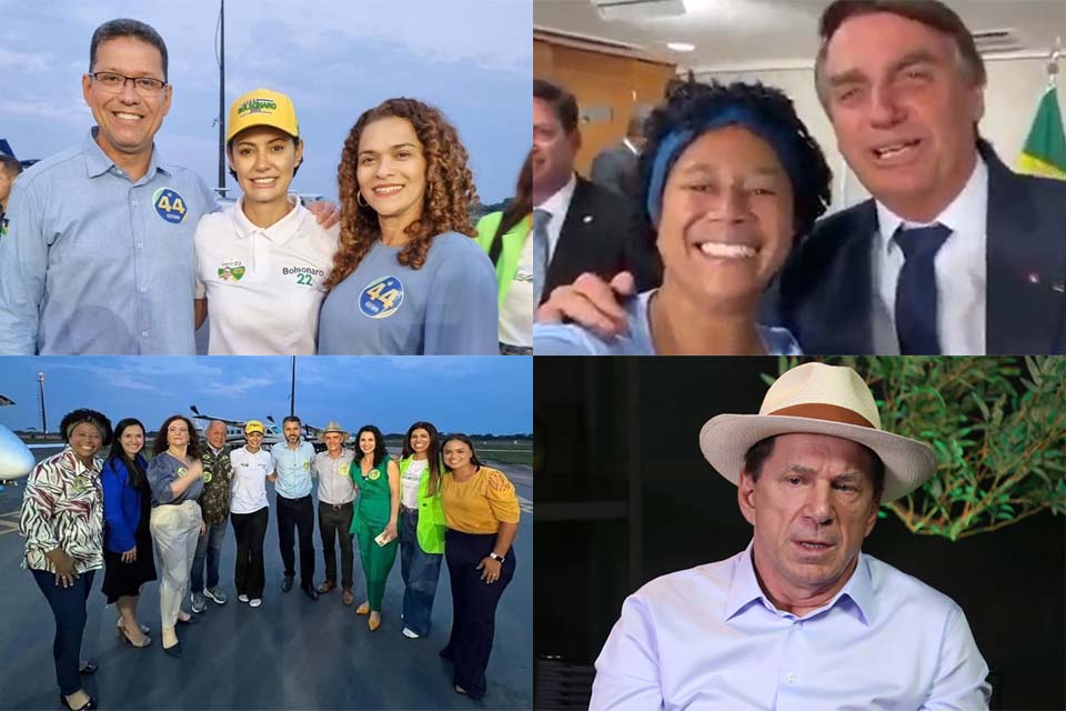 ‘‘Rochistas’’ e ‘‘rogeristas’’ com a primeira-dama; Sílvia espera vitória de Bolsonaro; e Cassol procurado para dar apoio no 2º turno