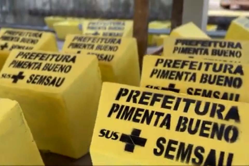 Prefeitura de Pimenta Bueno promove programa de lixeiras fixas para residências urbanas