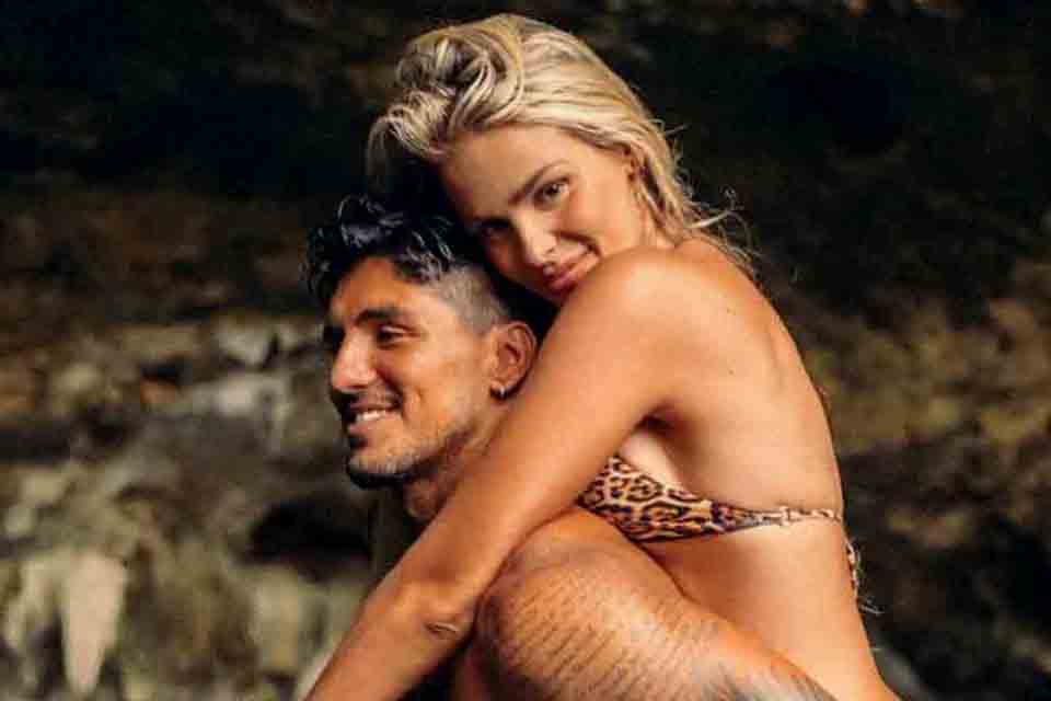 Gabriel Medina manda mensagem para Yasmin Brunet: 'Feliz por você'