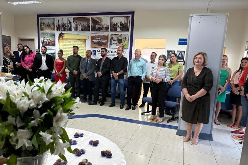 Vara do Trabalho de Colorado do Oeste comemora o seu Jubileu de Pérola