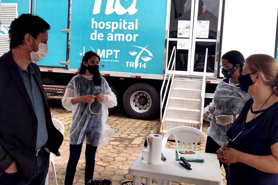 Parceria entre Detran e Hospital de Amor Amazônia proporciona exames preventivos em servidoras