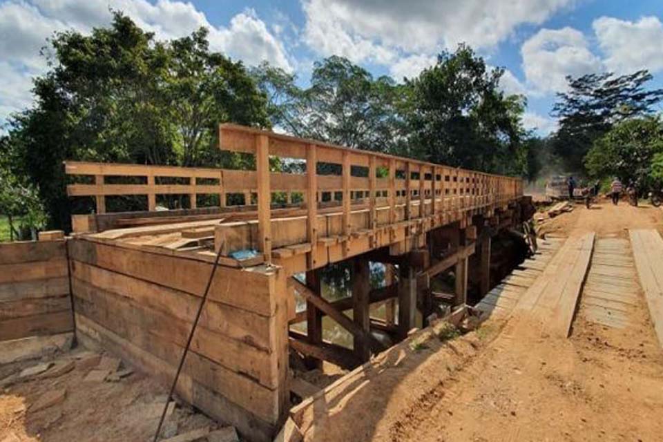 Infraestrutura: Prefeitura entrega pontes na zona rural do município