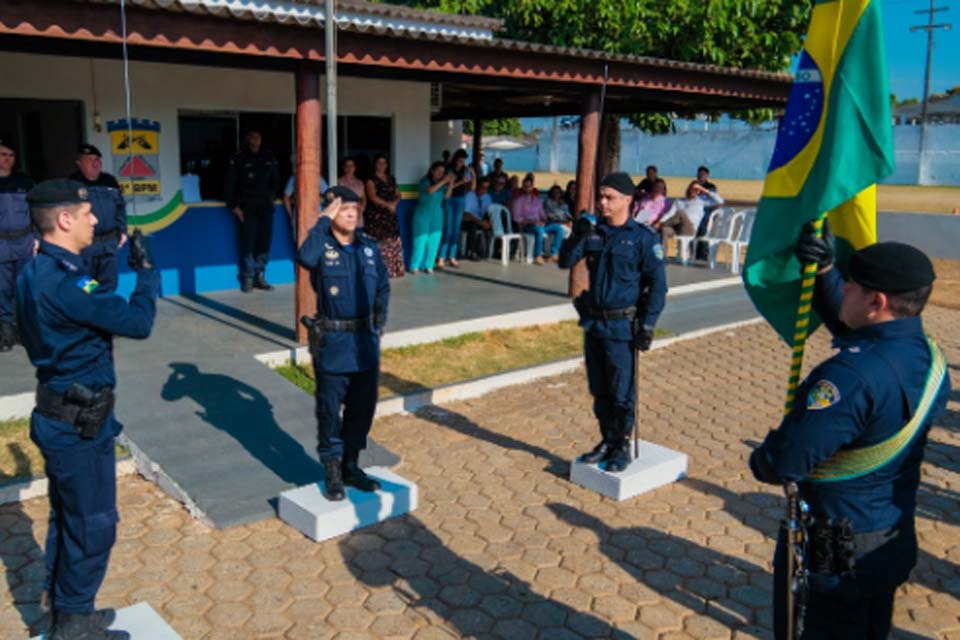 Solenidade Militar Marca a Passagem de Comando da 3ª CIA PM na Estância Turística de Ouro Preto do Oeste