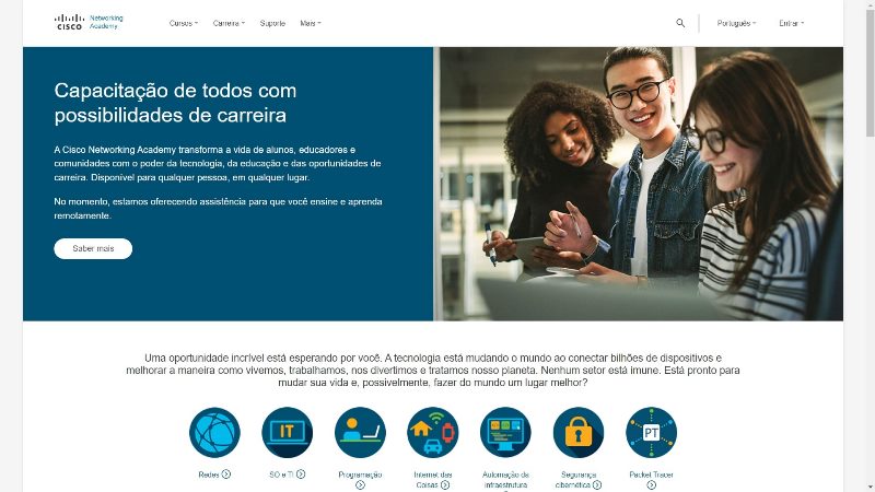 Campus Porto Velho Zona Norte disponibiliza seu Primeiro Curso FIC para a formação CCNA da Cisco