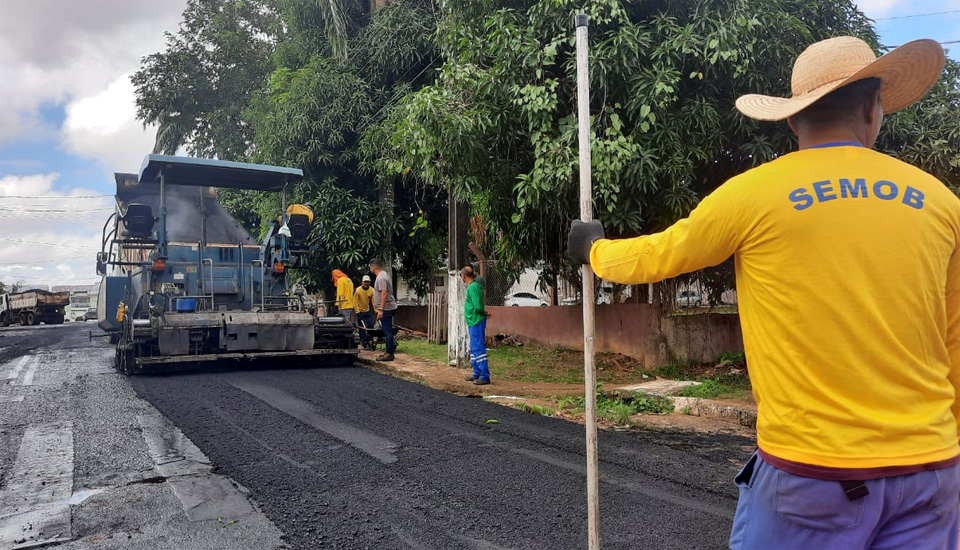 Recapeamento chega às ruas do bairro São João Bosco em Porto Velho 