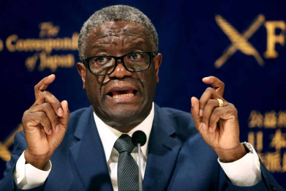 Nobel da Paz Denis Mukwege pede tribunal internacional para República Democrática do Congo