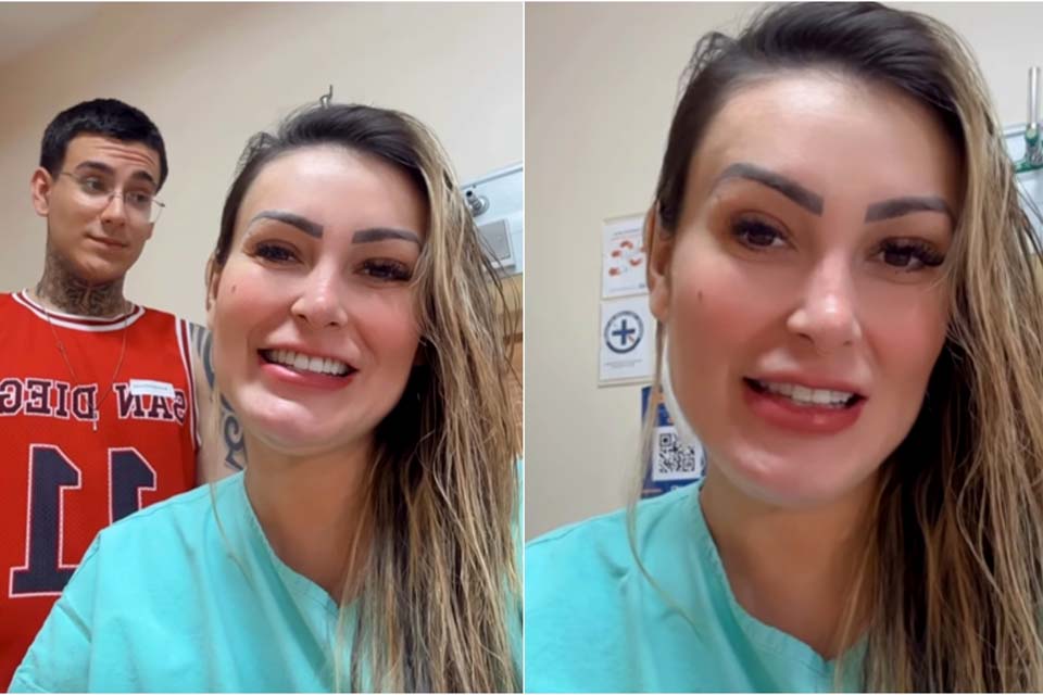 Andressa Urach volta a ser internada após realizar cirurgia de emergência: 'Infecção'