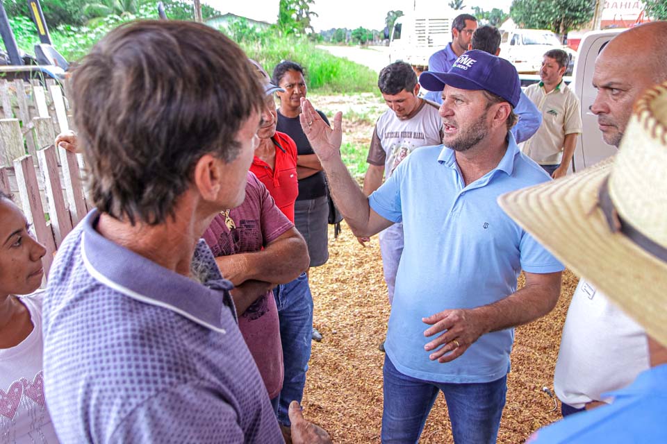 Agricultores reconhecem trabalho do deputado Cirone Deiró e a destinação de recursos para as associações rurais