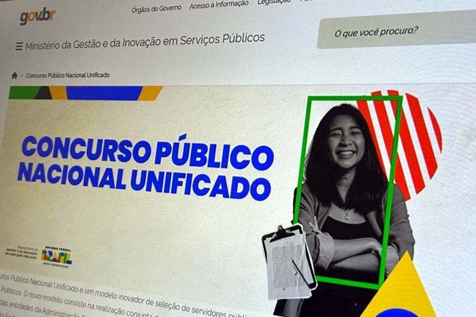 Prazo de inscrição para o concurso nacional unificado termina nesta sexta-feira