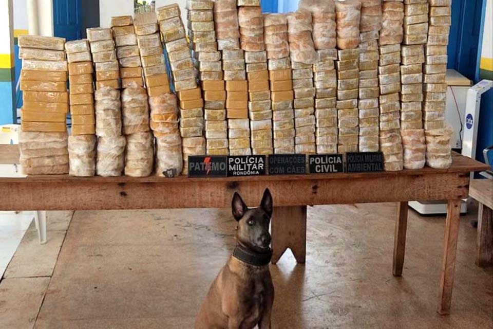 Polícia apreende 307 kg de de cocaína e prende três suspeitos