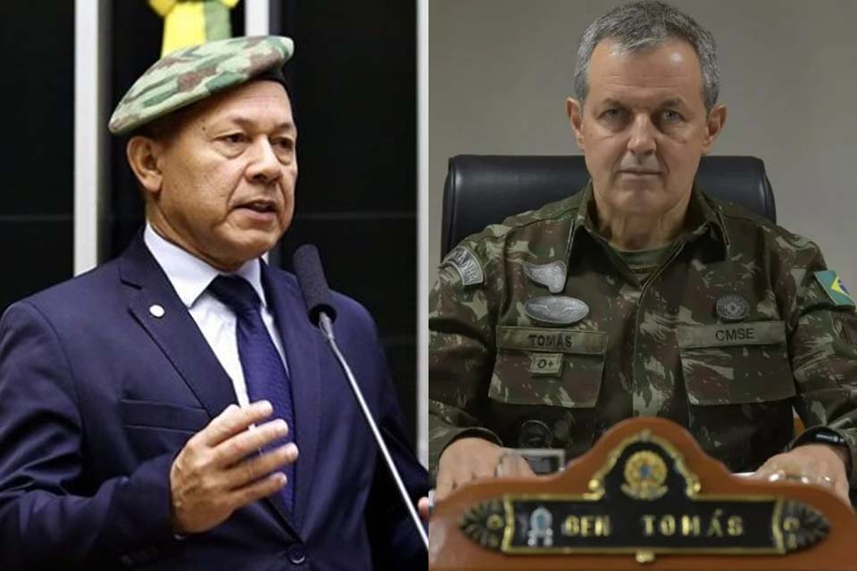 Deputado de Rondônia, Coronel Chirsóstomo lança acusações contra general por supostas atitudes políticas nas Forças Armadas