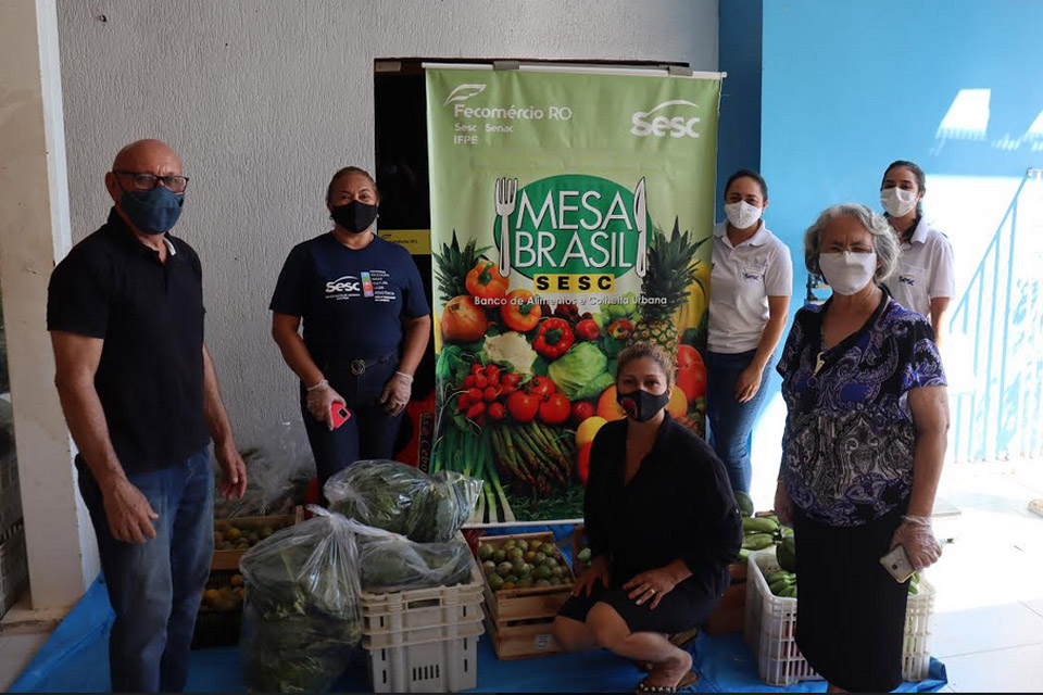 Mesa Brasil Sesc realiza ações de combate à fome durante a pandemia de Covid-19