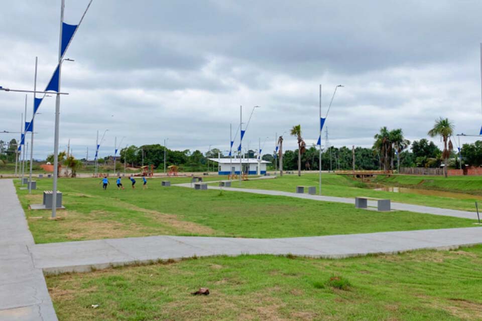 Com investimento de quase 3 milhões, obras no Parque do Buriti, em Seringueiras são implementadas pelo governo 