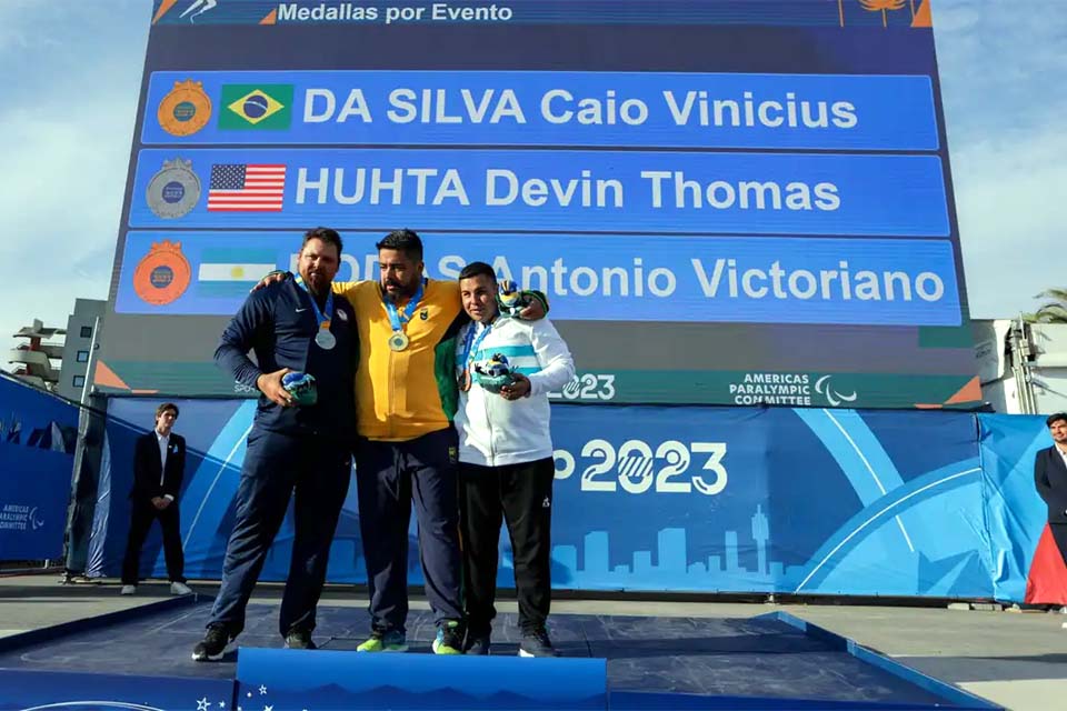 Brasil ultrapassa marca de 200 medalhas no Parapan