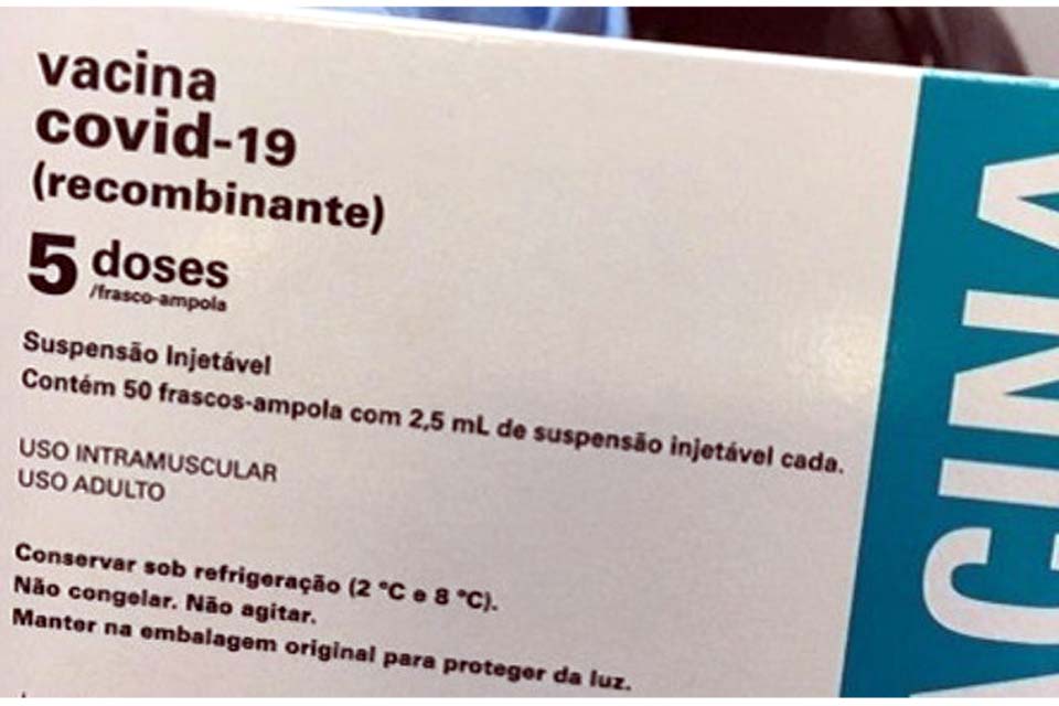 Primeiras vacinas da Fiocruz serão entregues a partir de quarta-feira