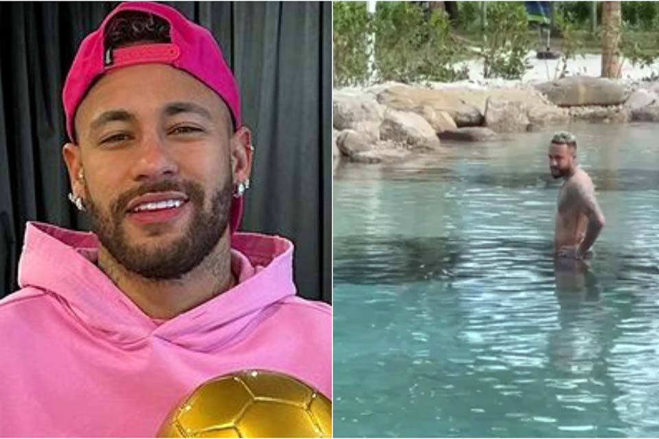 Neymar recebe multa de R$ 16 milhões por lago artificial de sua mansão