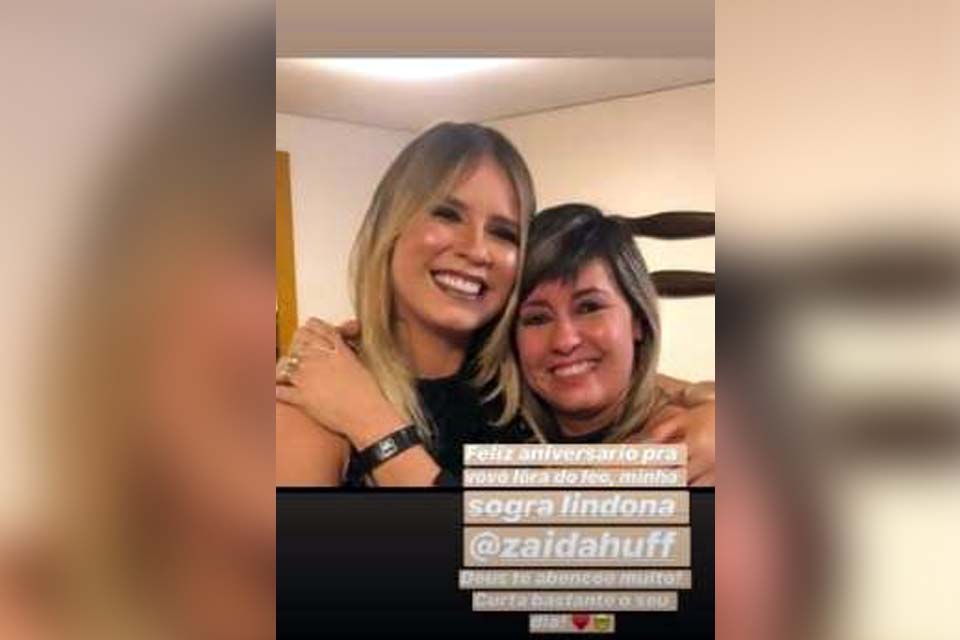 Grávida, Marília Mendonça posta foto rara ao lado da sogra: 'Minha sogra lindona'