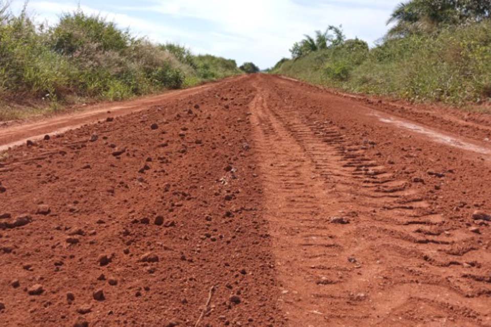 Zona Rural: Limpeza e patrolamento da linha 172 Sul são concluídos