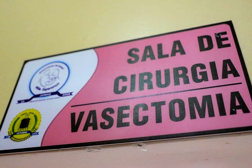 Cirurgias de laqueadura e vasectomia são oferecidas durante o ano inteiro pela rede municipal; Interessados devem procurar UBSs