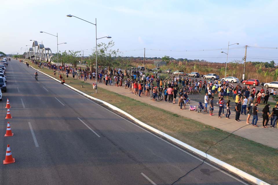 Em Porto Velho, imunização no Espaço Alternativo recebe a adesão do público