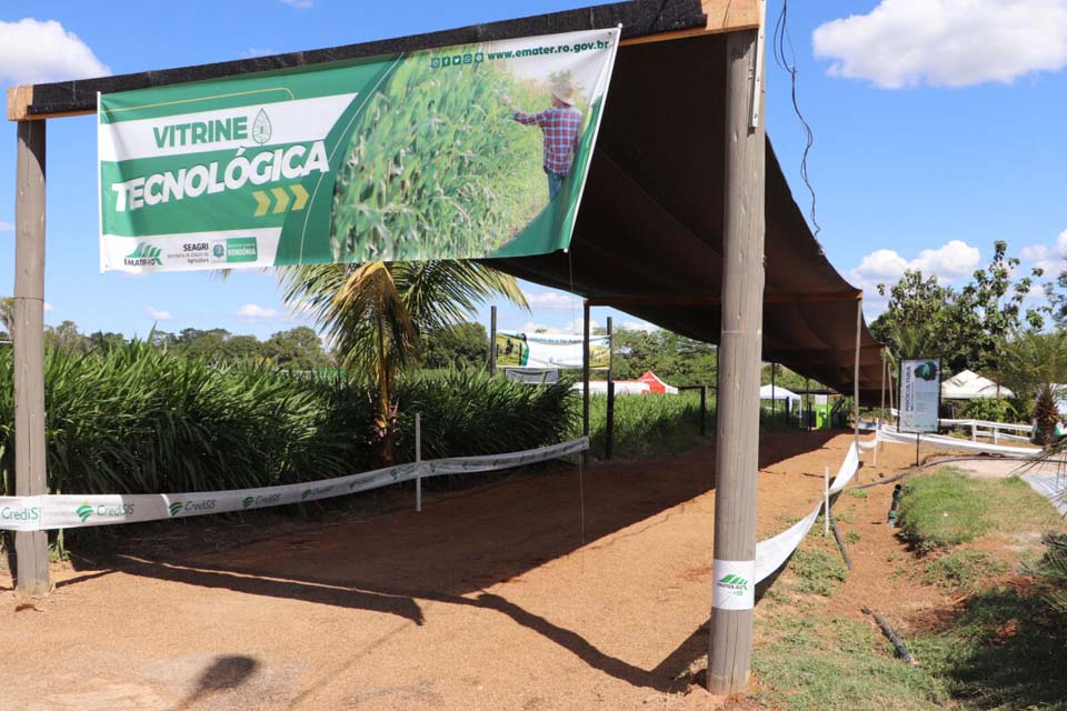 Vitrine Tecnológica apresentará alternativas para produção sustentável durante a Rondônia Rural Show Internacional