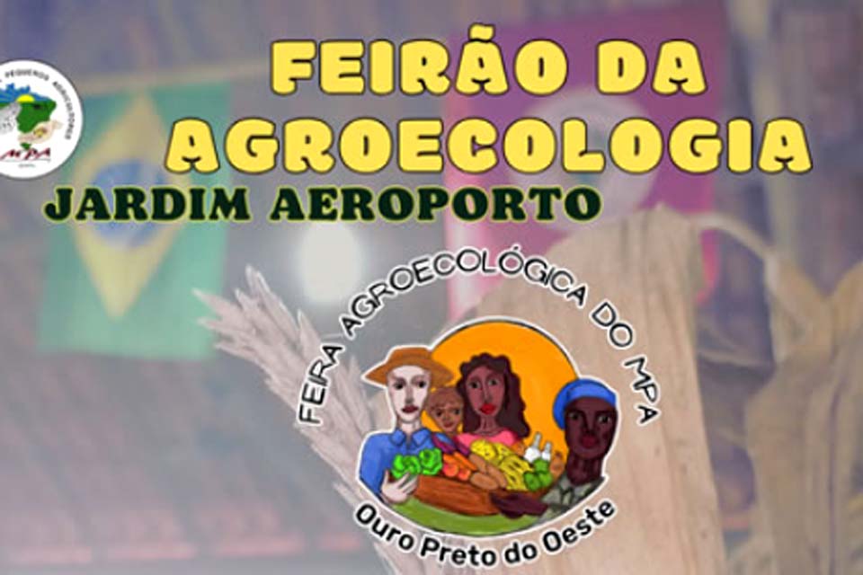 Ouro Preto do Oeste: Feira Agroecológica acontece na praça do bairro Jardim Aeroporto I