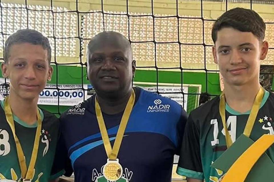 Rondônia é ouro no Volei de Praia Masculina Série Prata Sub-14 dos JEBS 2024