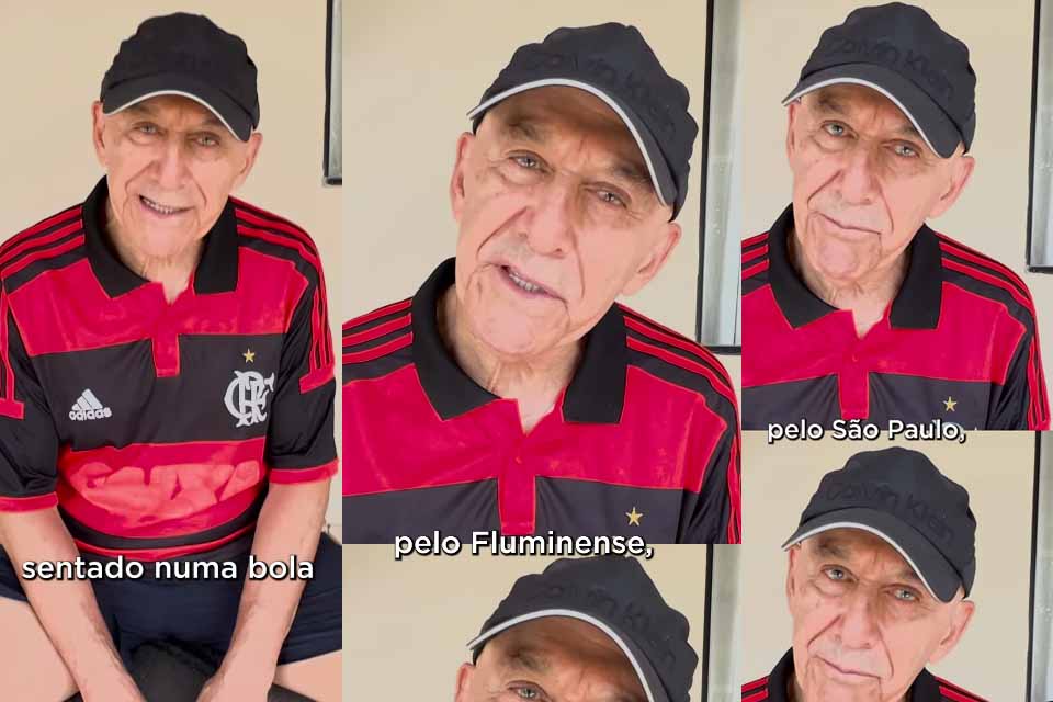 Confúcio usa camisa do Flamengo e faz analogia entre futebol e política: ‘‘Não tenho ódio de quem é do PL, PP, PSDB, PT’’