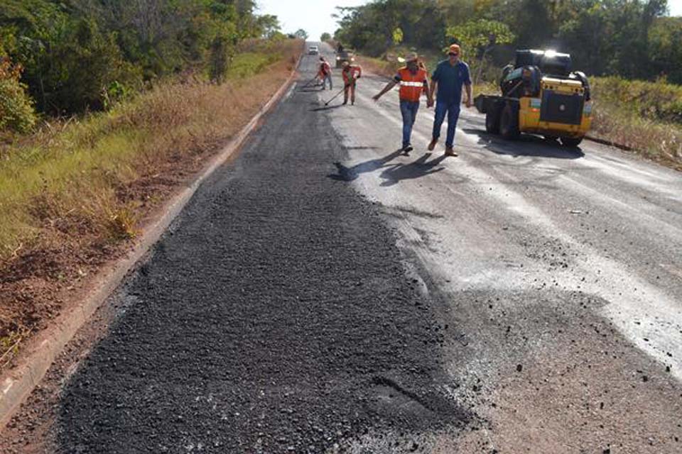 Departamento de Estradas de Rodagem realiza visita técnica nas rodovias 267 e 135