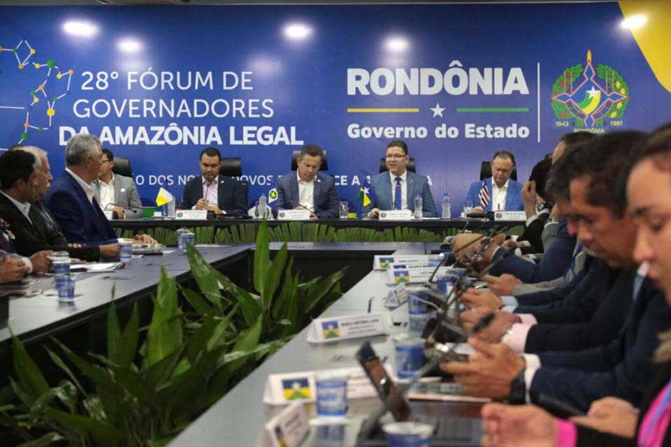 Fórum de Governadores estabelece metas e gera trabalho em conjunto para promoção dos estados da Amazônia Legal