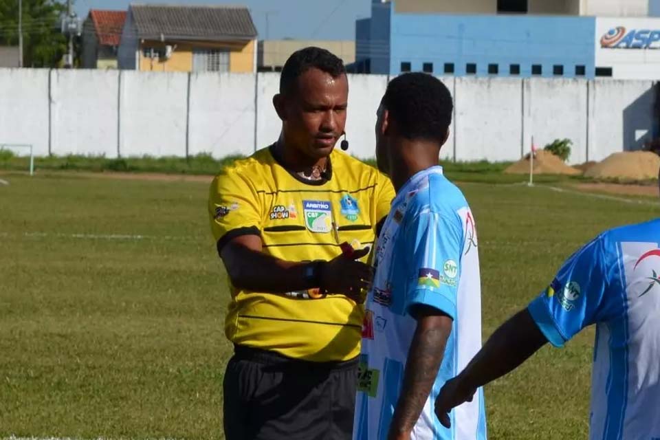 Maicon Pessoa de Souza apitará jogo de volta da final entre Real Ariquemes x Porto Velho