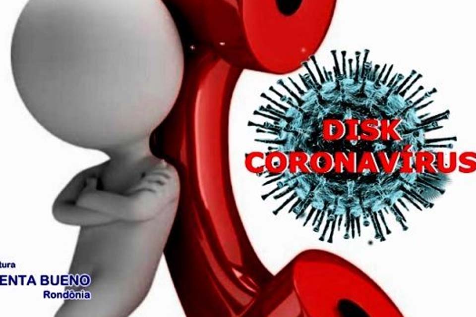 Prefeitura disponibiliza Disk Coronavirus para esclarecimento de dúvidas