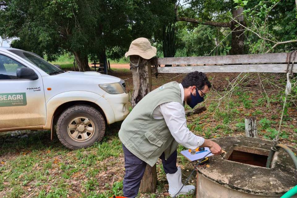 Agroindústrias recebem visita técnica para outorga de uso de água subterrânea; dados estão sendo coletados