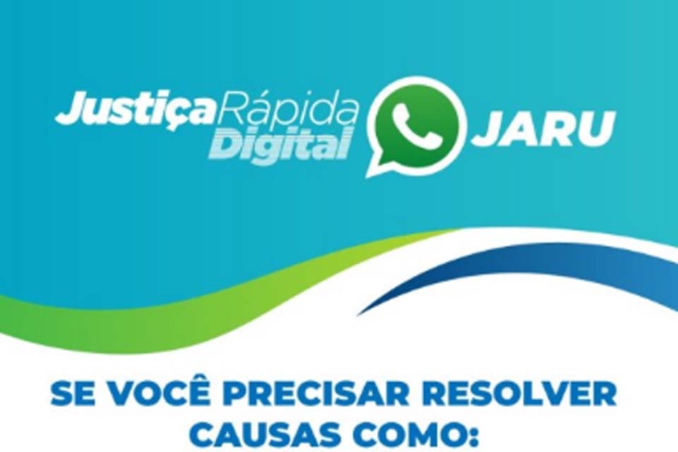 Justiça Rápida Itinerante acontece em Jaru e Governador Jorge Teixeira 