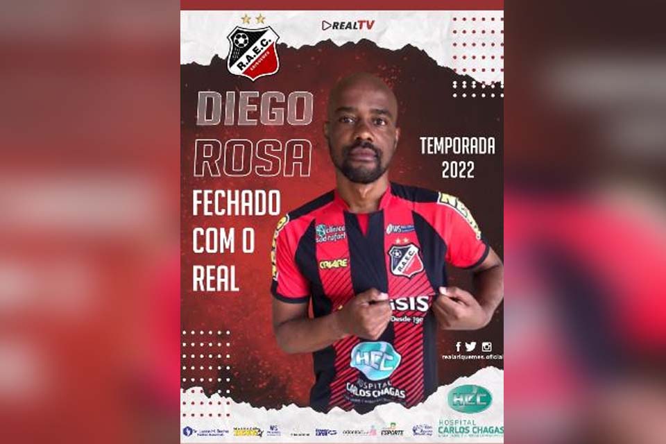 Real Ariquemes anuncia retorno do zagueiro Diego Rosa para a temporada 2022