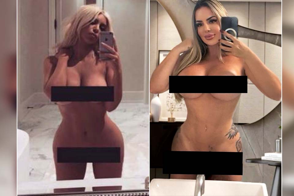 Furacão da CPI, Denise Rocha surge nua ao recriar clique de Kim Kardashian