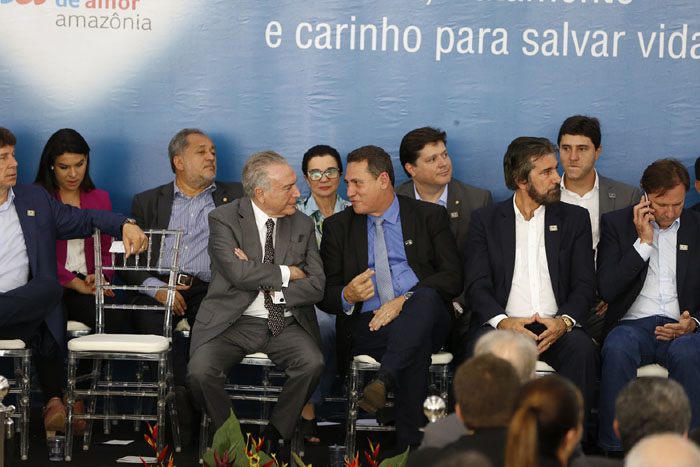 Maurão prestigia a inauguração do Hospital de Câncer da Amazônia