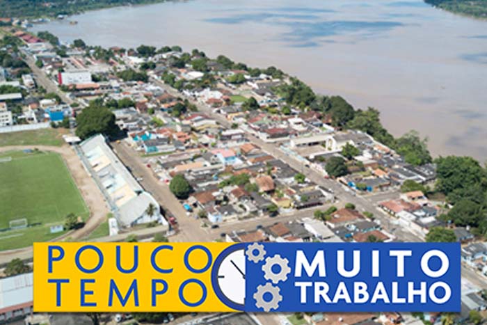 Pouco tempo. Muito trabalho!