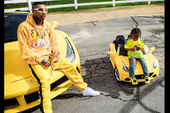 Rapper americano afirma que filho de 4 anos gosta de carros e mulheres