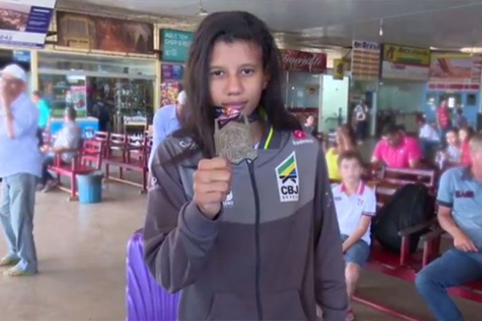 Amanda Arraes conquista prata no Pan-Americano de Judô, no México