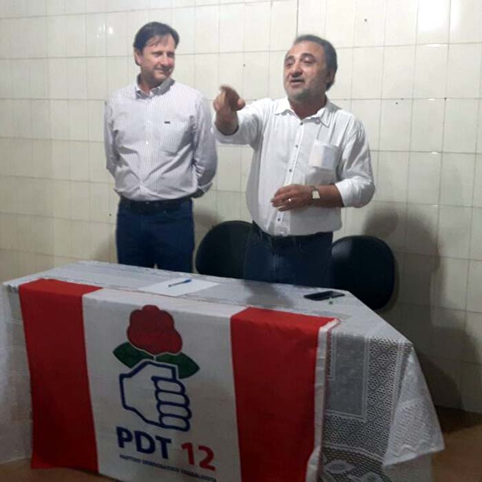 Em reunião do PDT com lideranças, Hermínio reforça apoio a Gurgacz ao Governo de Rondônia em 2018