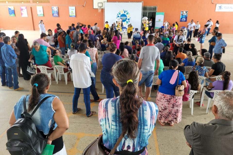 Serviços do Rondônia Cidadã contemplam moradores de Nova Dimensão, distrito de Nova Mamoré neste final de semana