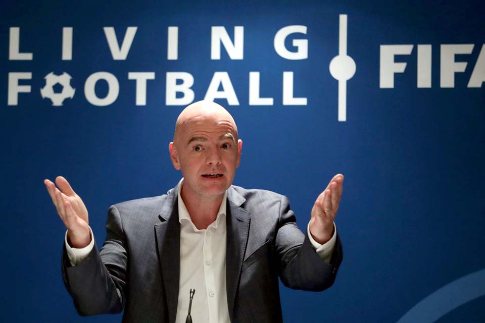 Fifa adere à campanha da OMS por 