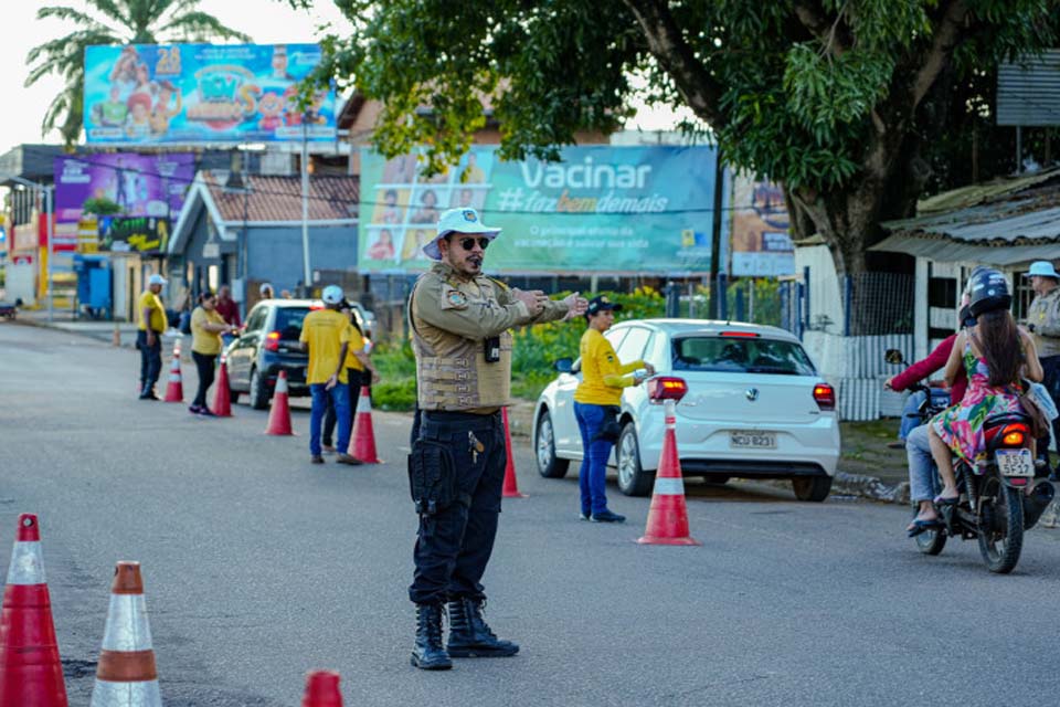 Porto Velho intensifica ações para reduzir acidentes entre motociclistas