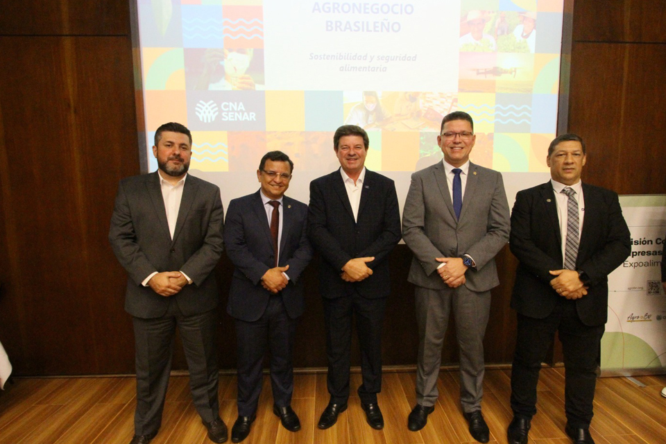 Governador Marcos Rocha defende projeção de negócios do setor produtivo com a participação na Expoalimentaria