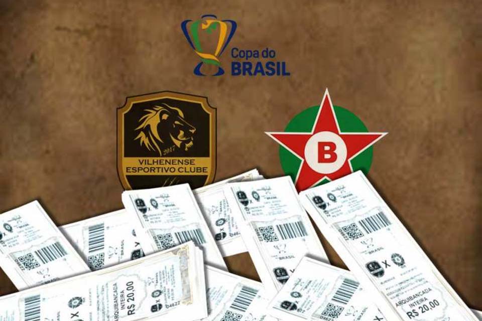 Vilhenense inicia venda de ingressos para partida diante do Boa-MG pela Copa do Brasil